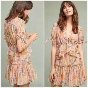 Floral Ruffle Dress